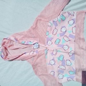 PUSHEEN CUTE CROP SWEATER